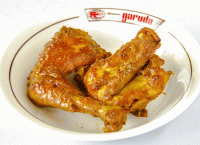 Menu Ayam Rendang / Ayam Panggang Restoran Garuda